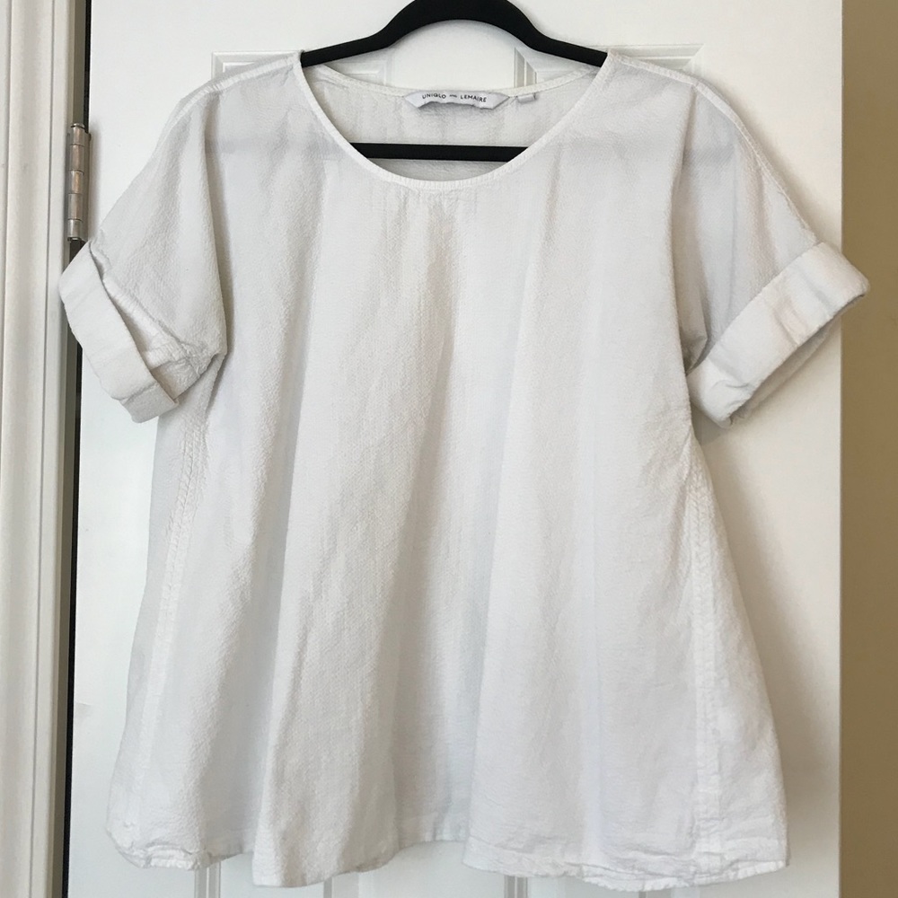 Linen top from Uniqlo x Lemaire collab
